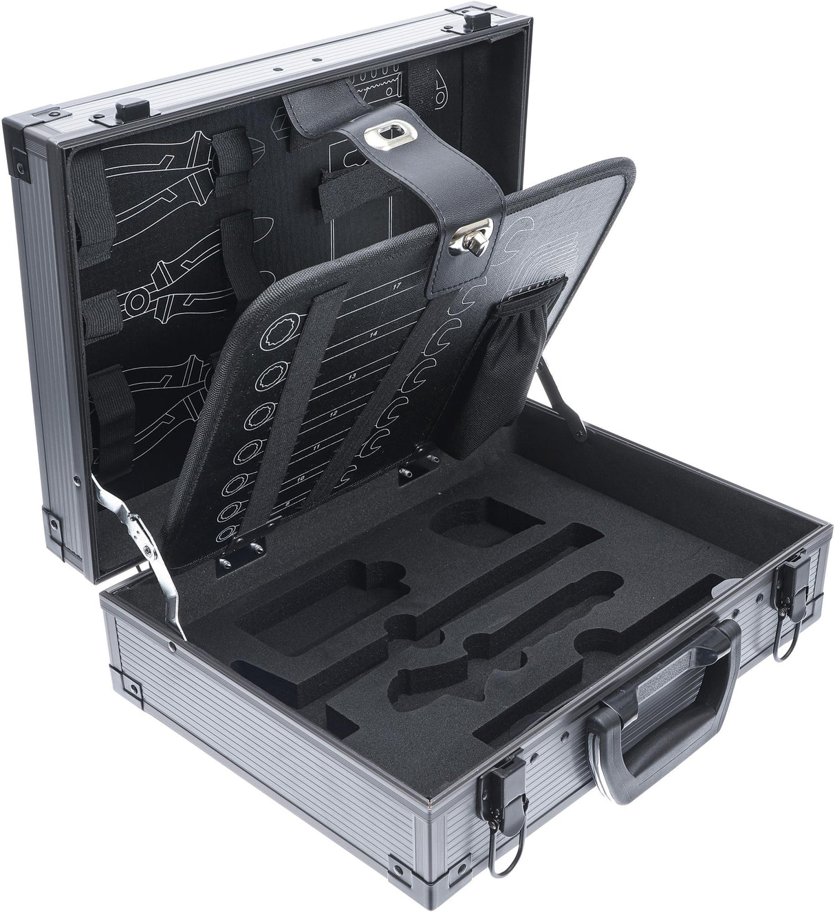 Tuščia aliumininė dėžė nuo BGS 6057 (6057-1)