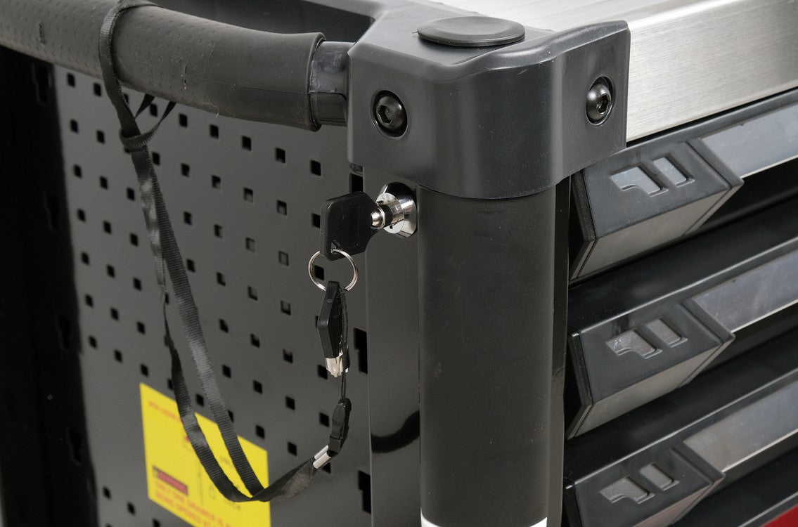 Įrankių spintelė ant ratukų | 7 stalčiai (YT-09032)