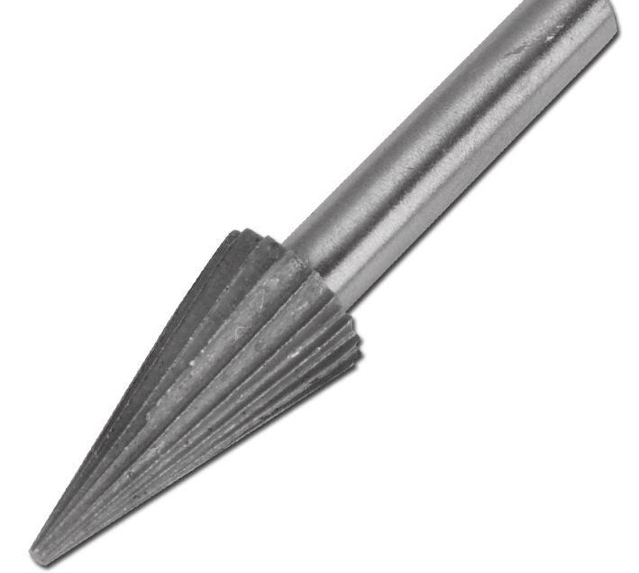 Kūginės frezos metalui | HSS | 6 vnt. (1604)