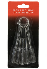 Šepetėlių rinkinys valymui | mini | 5 vnt. (SK205)