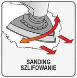 Daugiafunkcinė šlifavimo / pjovimo mašinėlė | su aksesuarais | 300 W (YT-82220)