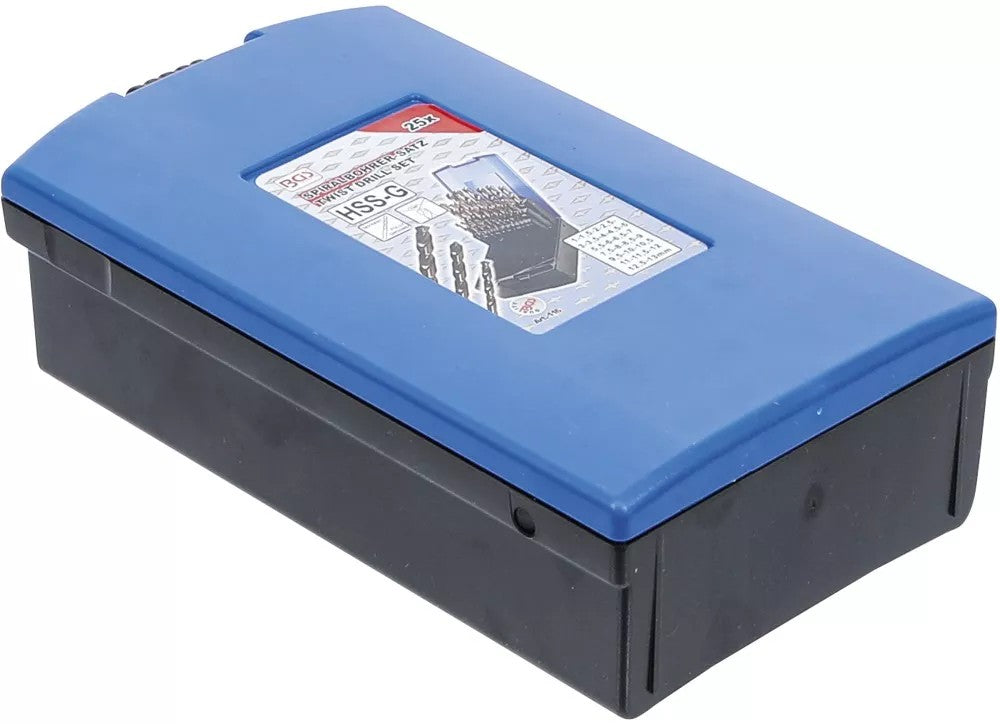 Grąžtų komplektas | HSS-G M35 kobalto plienas | 1 - 13 mm | 26 vnt. (116)