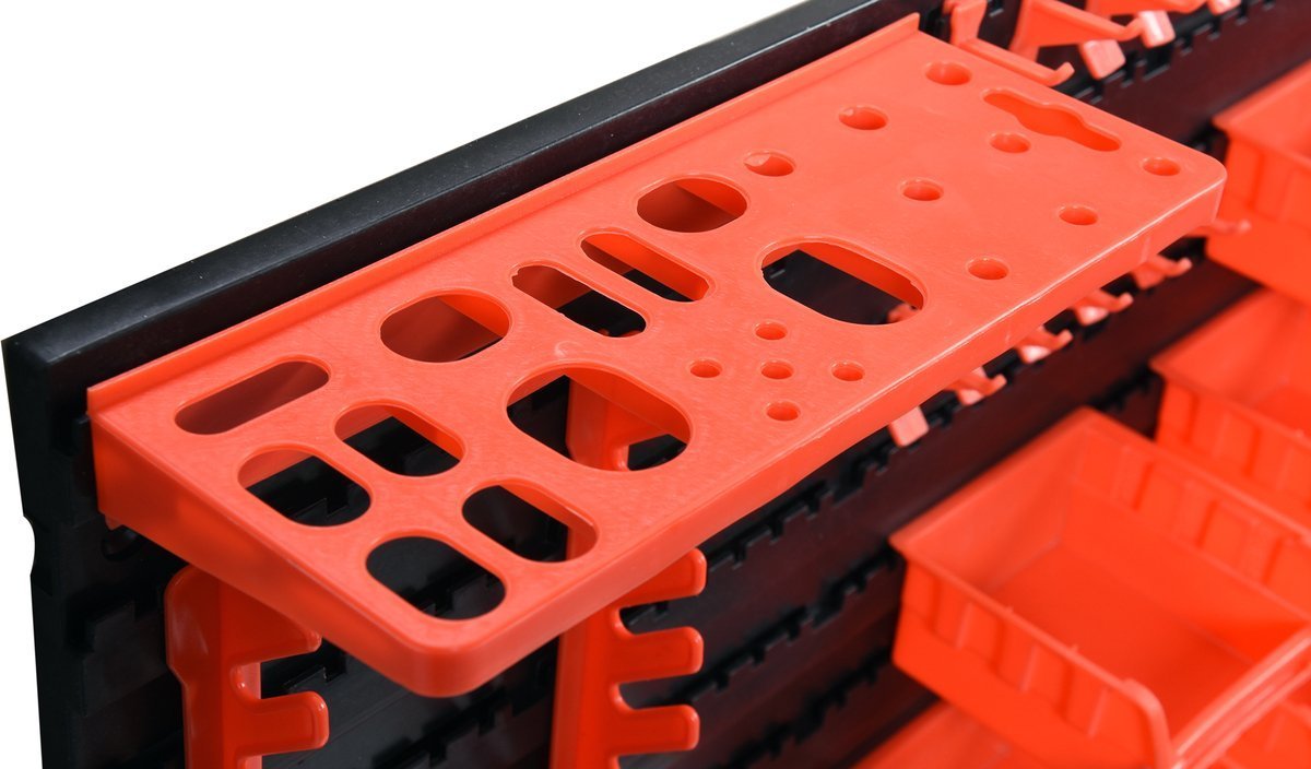 Stendas su dėžutėmis ir laikikliais | 48 dalių rinkinys (78771)