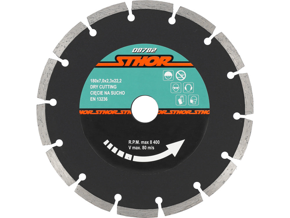 Segmentinis pjovimo diskas | SEGMENT - HS | 180 mm (08782)