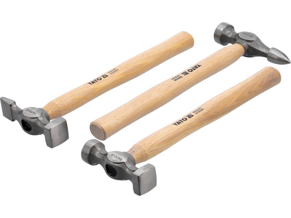 Plaktukų ir kumštelių rinkinys kėbulo darbams | 7 vnt. (YT-4590)