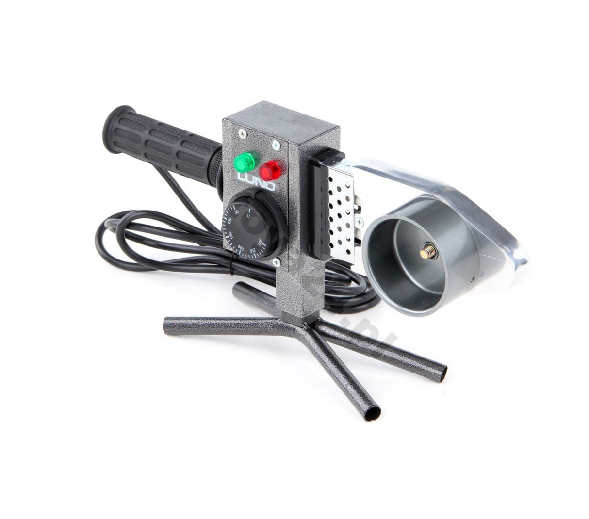 Plastikinių vamzdžių suvirinimo aparatas | 0-300 C | su rinkiniu (78911)