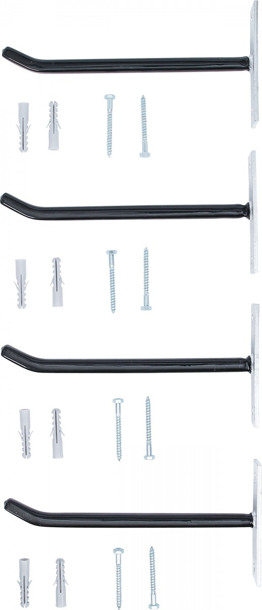 Sieninių kabliukų rinkinys ratams | 250 mm | 4 vnt. (88304)