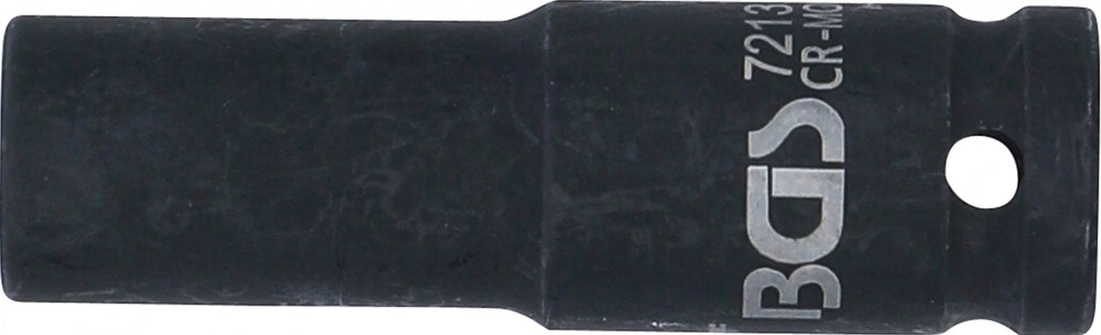 Galvutė smūginė šešiakampė ilga | 12,5 mm (1/2") | 13 mm (7213)