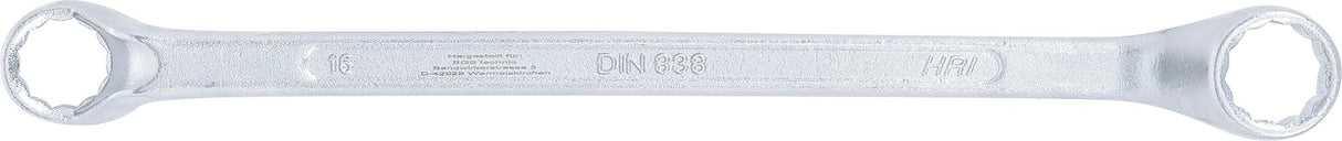 Raktas kilpinis lenktas | 16x17 mm (1214-16x17)