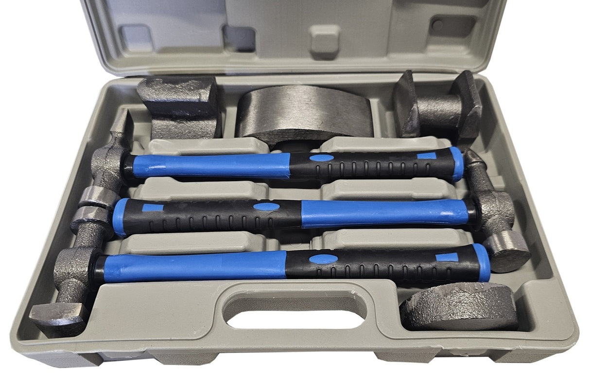 Plaktukų ir kumštelių rinkinys kėbulo darbams | 7 vnt. (H2509)