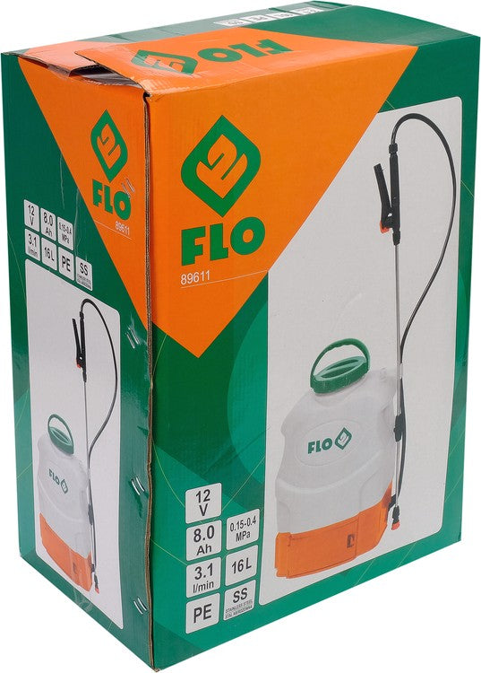 Akumuliatorinis kuprinis purkštuvas | 8 Ah | 12V | 16 l (89611)