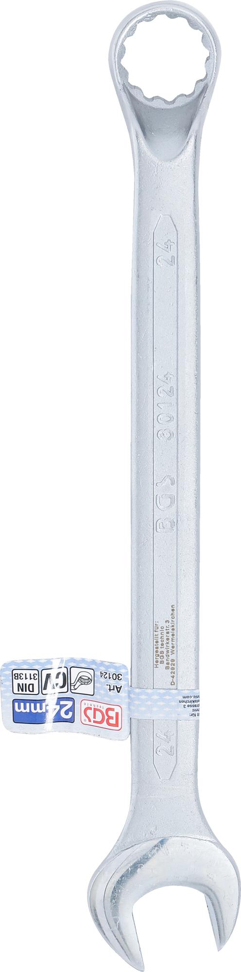Raktas kombinuotas | lenktas | 24 mm (30124)