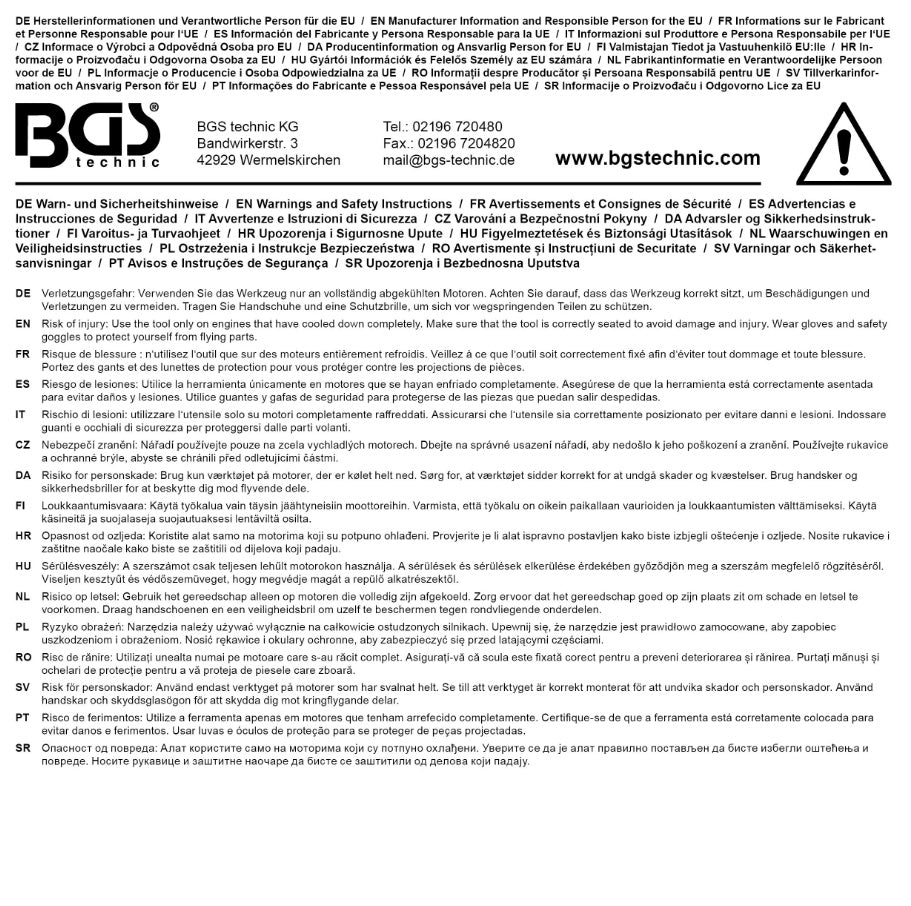 Dvigubo smagračio testavimo rinkinys (8681)