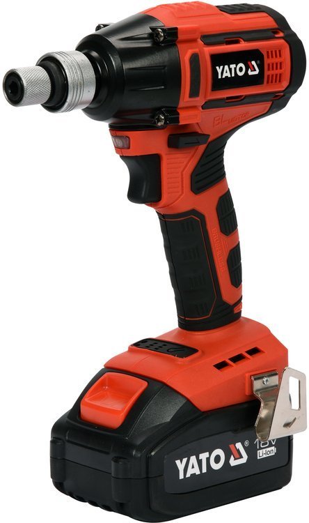 Akumuliatorinis smūginis veržliasūkis | bešepetėlinis | Li-ion | 3,00 mAh | 250Nm | 18V (YT-82802)