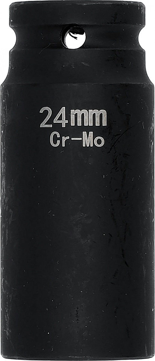 Galvutė smūginė šešiakampė ilga | 12,5 mm (1/2") | 24 mm (YT-10297)