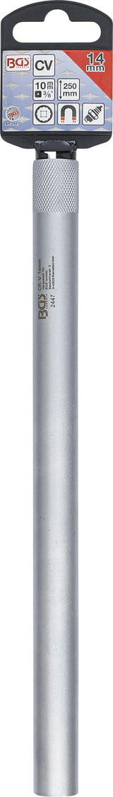 Galvutė žvakėms su magnetu | ypač ilga | 10 mm (3/8") | 14 mm (2447)