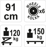 Sulankstomas gultas/kėdutė | 36" (YT-08802)