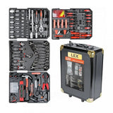 TOOL SET IN ALUMINUM CASE | RATCHETING WRENCHES | WITH WHEELS | 188 PCS. (SK58288)