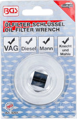 Tepalo filtro veržliaraktis | VAG dyzelinas su MANN / Mahle filtru (9201)