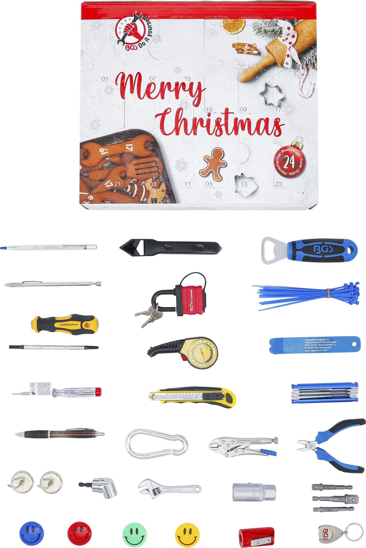 Advento kalendorius | su įrankiais (95000)