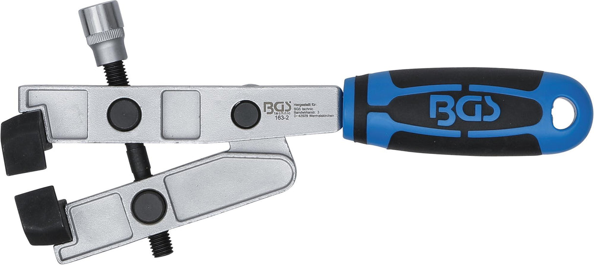 Replės pusašių sąvaržoms | sukimo momento režimas | lenktos 90 ° kampu (163-2)