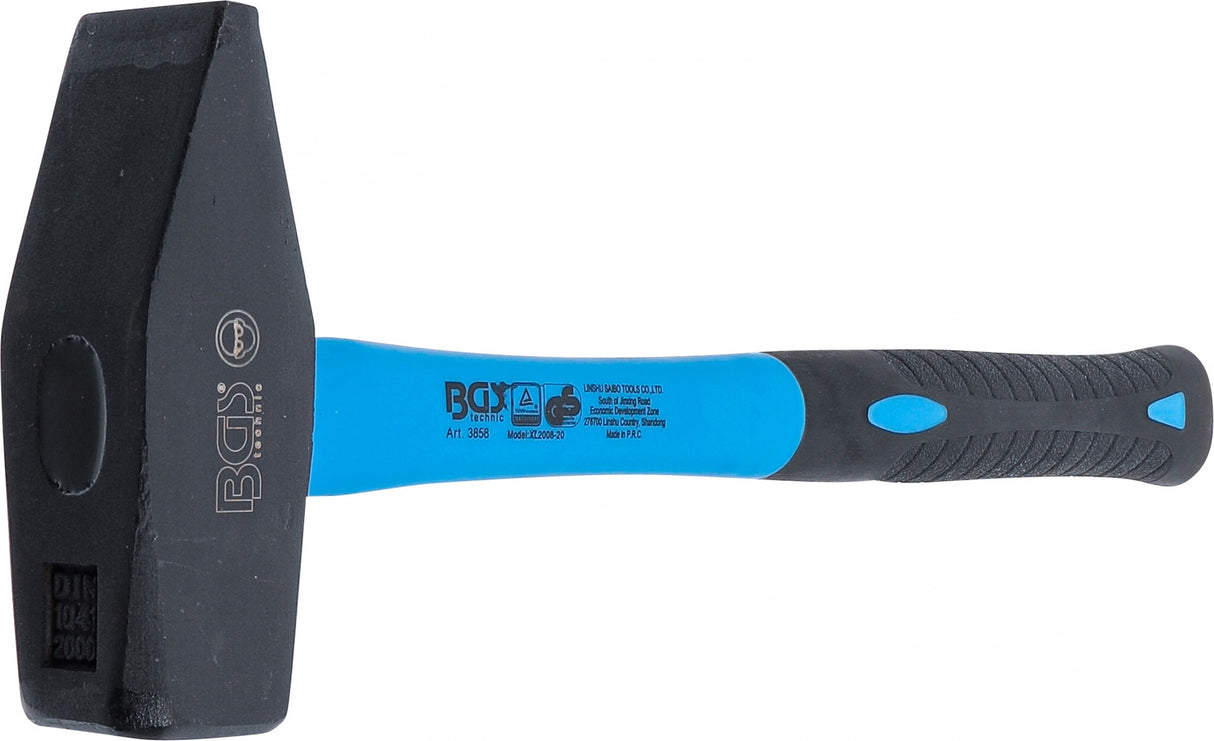 Plaktukas | stiklo pluošto rankena | 2000 g (3858)