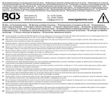 Manometras su žarna ir vožtuvu | 0 - 10 bar | iš BGS 8007 (8007-2)