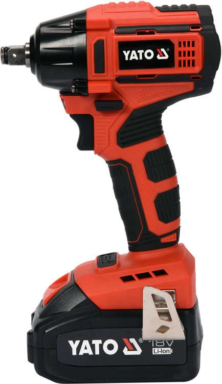 Akumuliatorinis smūginis veržliasūkis | bešepetėlinis | Li-ion | 3,00 mAh | 250Nm | 18V (YT-82802)