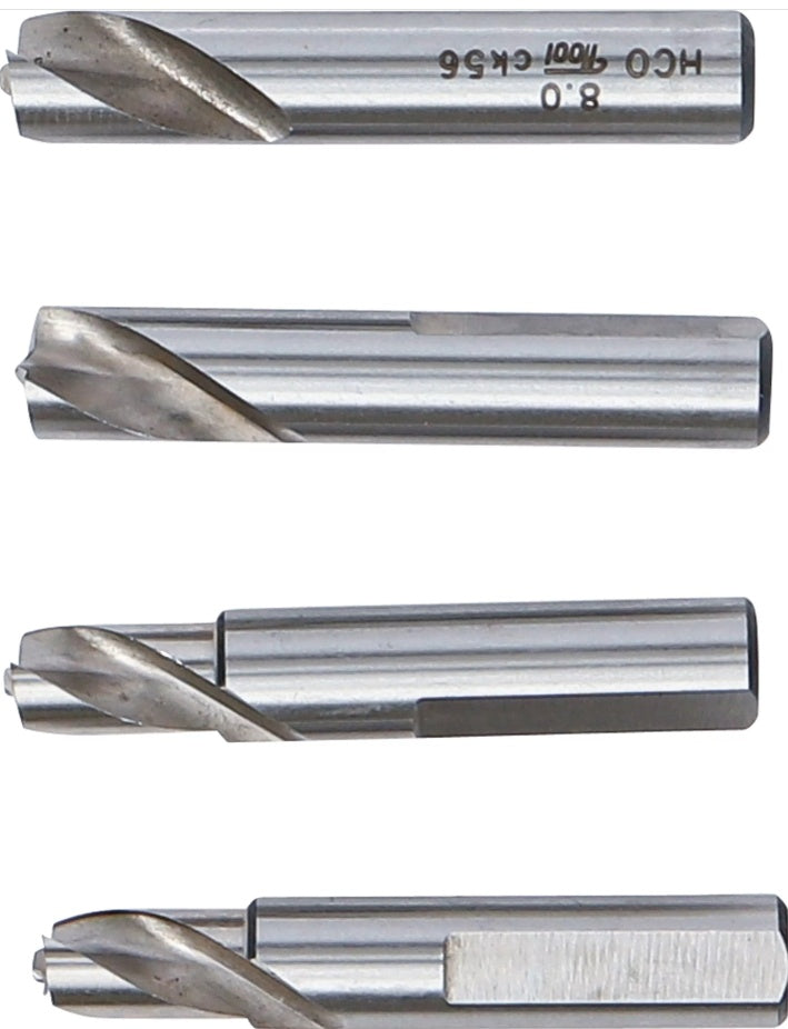 Grąžtai kontaktiniams taškams nugręžti | 4 vnt. (3205-1)