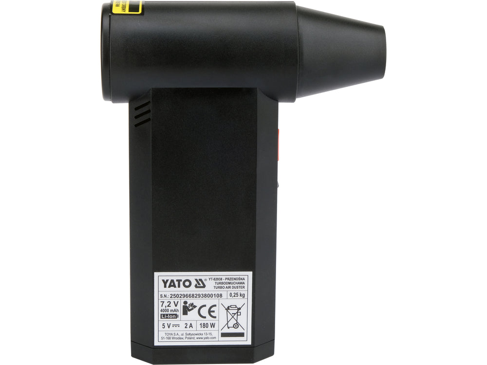 Belaidis turbopūtiklis mini | 135000 RPM (YT-82938)