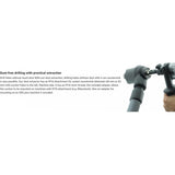 Deimantinių karūnų grąžtų rinkinys | SDS | 68 - 82 mm | dulkių nusiurbimas (SR001)