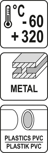 Silikono sandariklis | aukštos temperatūros | juodas | 85 g (YT-36801)