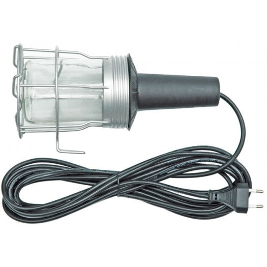Darbo lempa "Classic" 230V metalinės grotelės, 5 m laidas (82714)