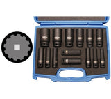Smūginių ilgų galvučių rinkinys | daugiafunkcinės | 12,5 mm (1/2") | 10 - 32 mm | 14 vnt. (5209)