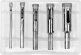 Diamond core drill bit set | with guide rail (03963)