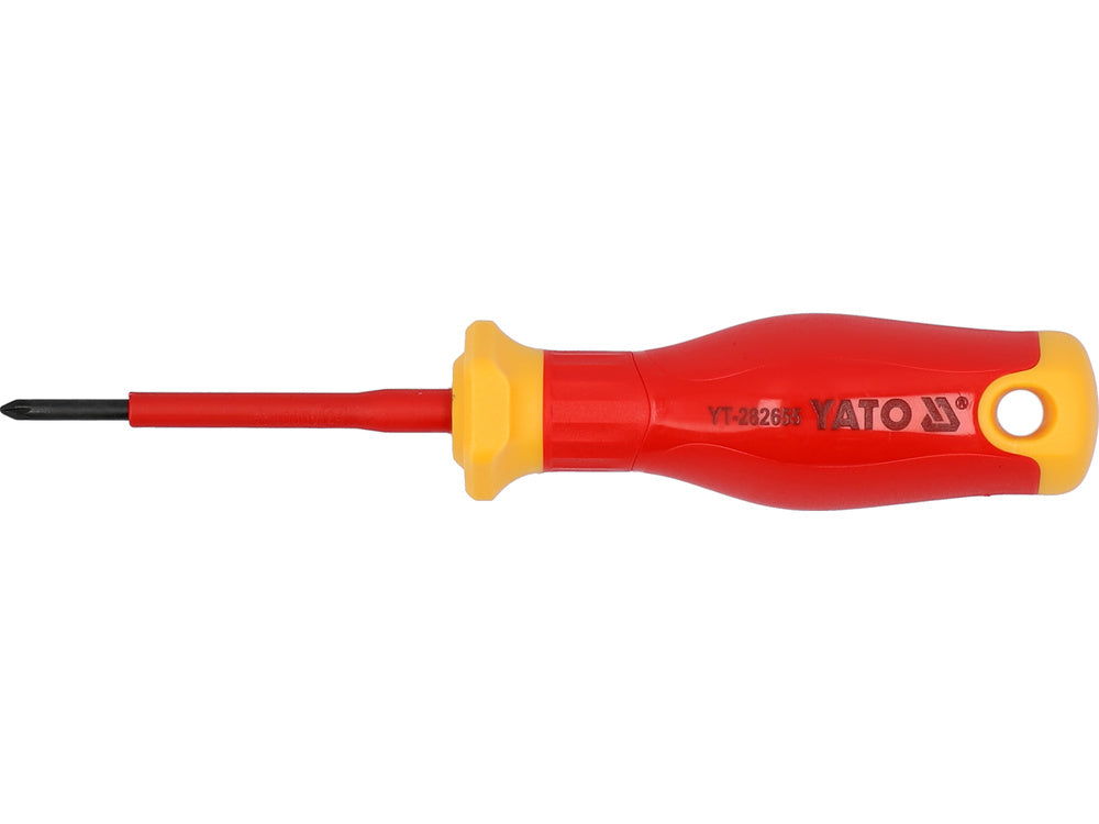 Izoliuotas atsuktuvas elektrikui | labai plonas | 1000V | PZ0X60 mm (YT-282655)