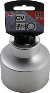 Galvutė 12-kampė | 20 mm (3/4") | 60 mm (7459)