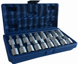 Alyvos kamščių atsukimo galvučių rinkinys 18vnt. "Stahlberg" (GE2405)