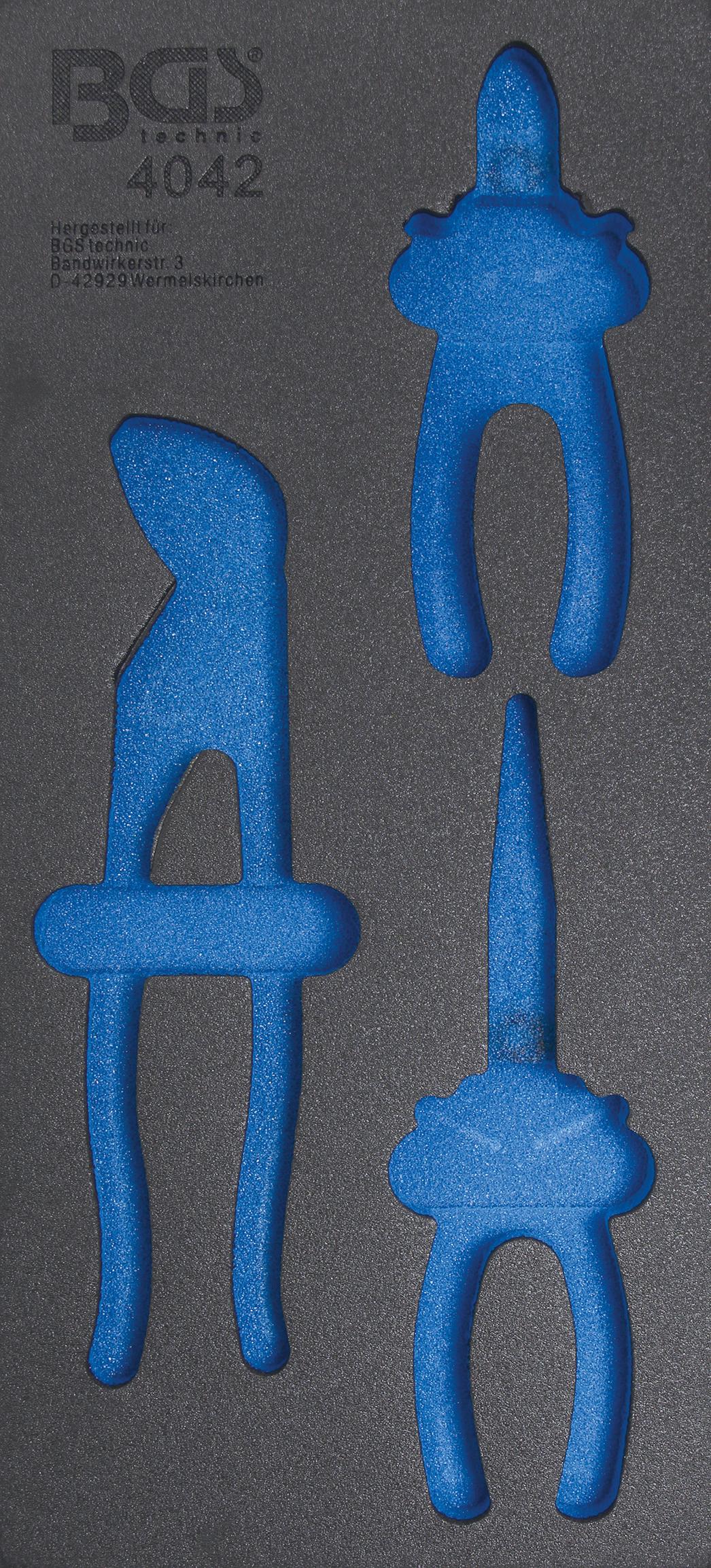 Įrankių dėklas 1/3, tuščias | nuo BGS 4042 (4042-1)