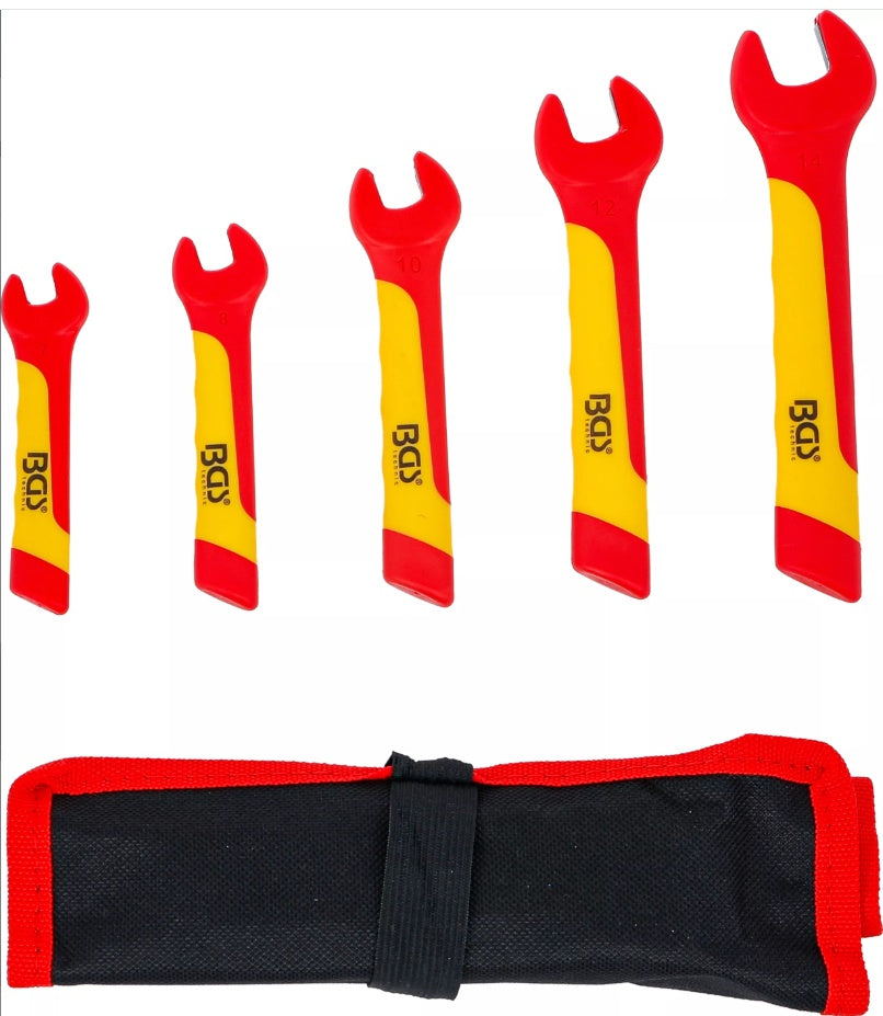 VDE atvirų raktų rinkinys | 7 - 14 mm | 5 vnt. (7159)