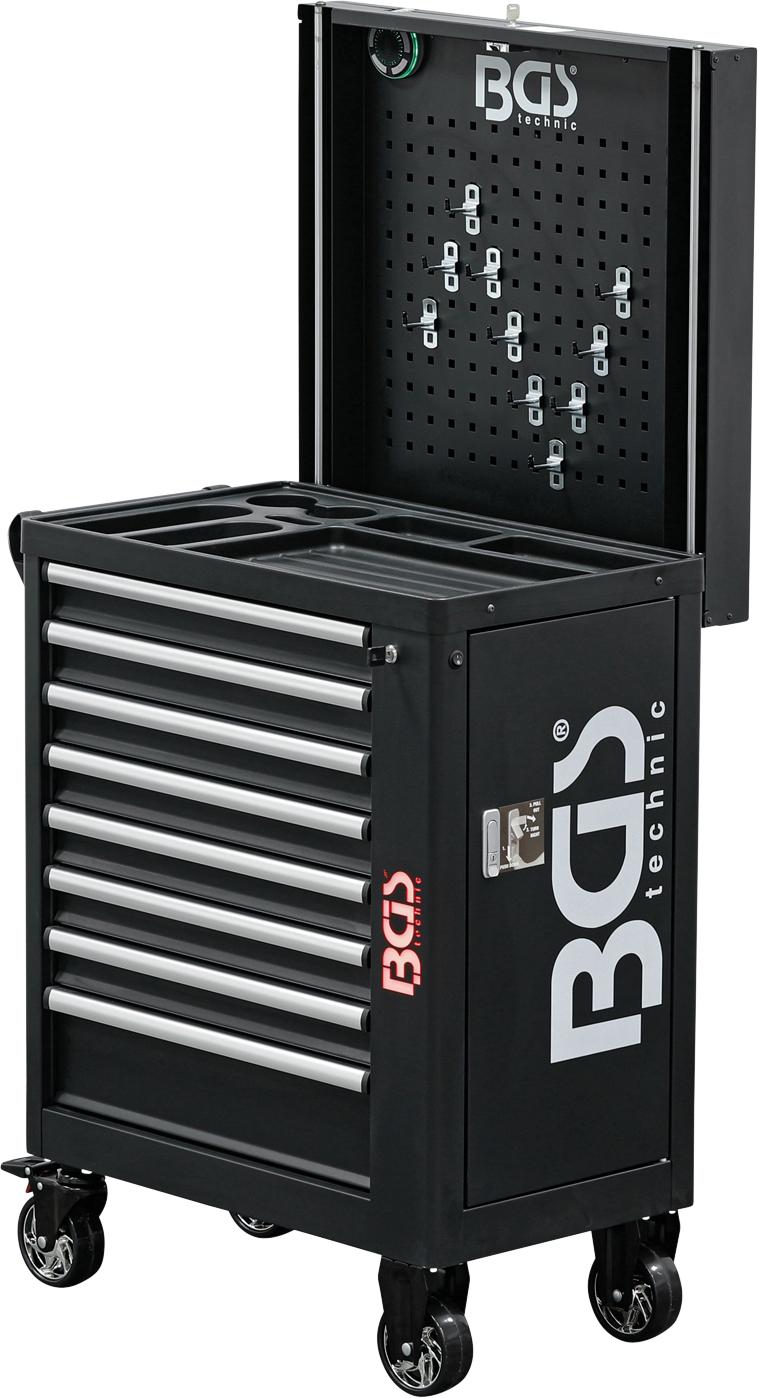 Įrankių spintelė | bluetooth | USB | antena | LED | 8 stalčiai | tuščia (4108)