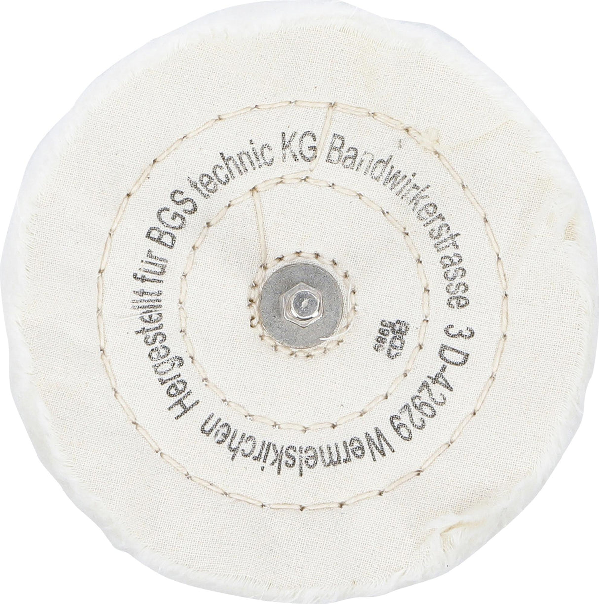 Poliravimo diskas su antgaliu | Ø 125 x 22 mm | 6 mm (3989)