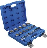 Galvučių rinkinys, 12 kampų | 12,5 mm (1/2") | 8 - 36 mm | 21 vnt. (2267)