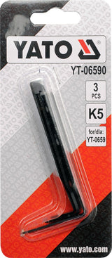 Peiliukų rinkinys rankiniam stiklo pjovikliui | 3 vnt. (YT-06590)