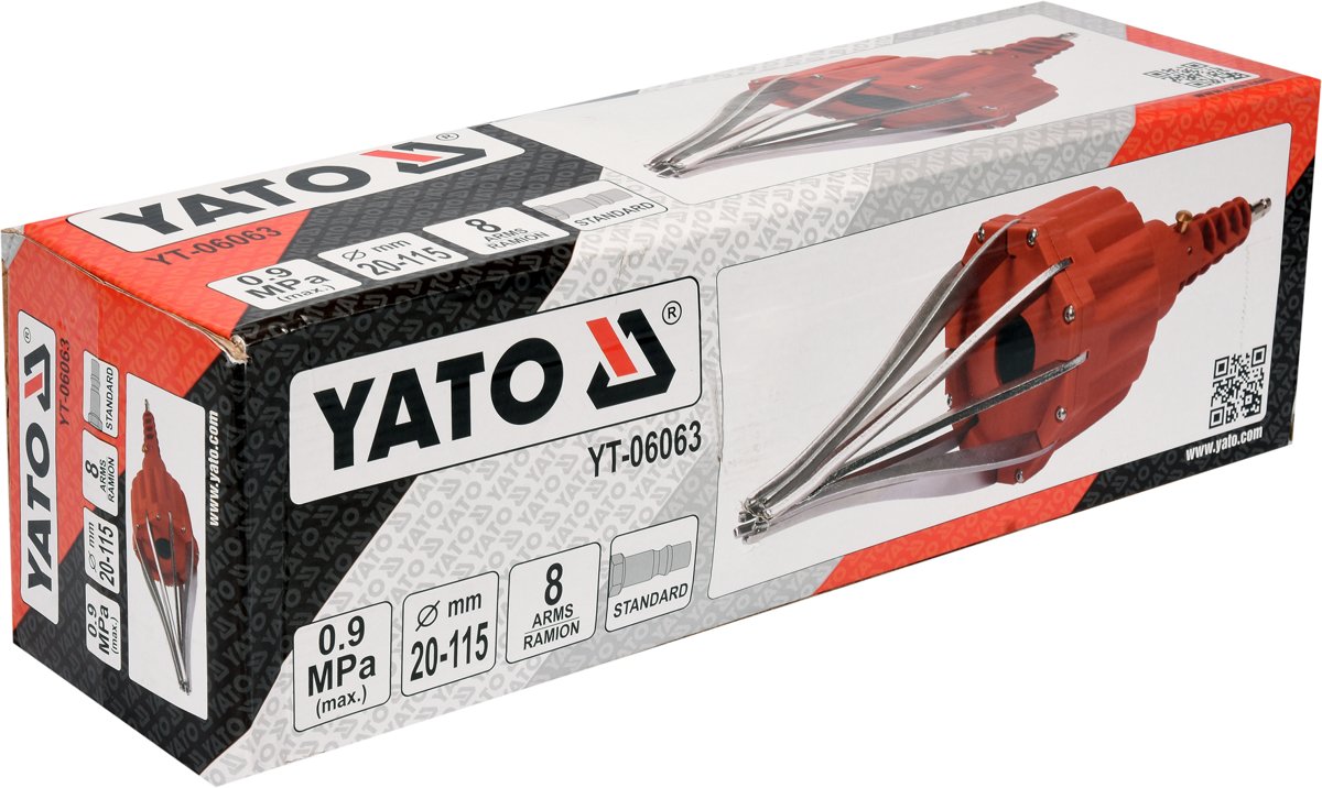 Įrankis pusašių gumoms uždėti | pneumatinis (YT-06063)