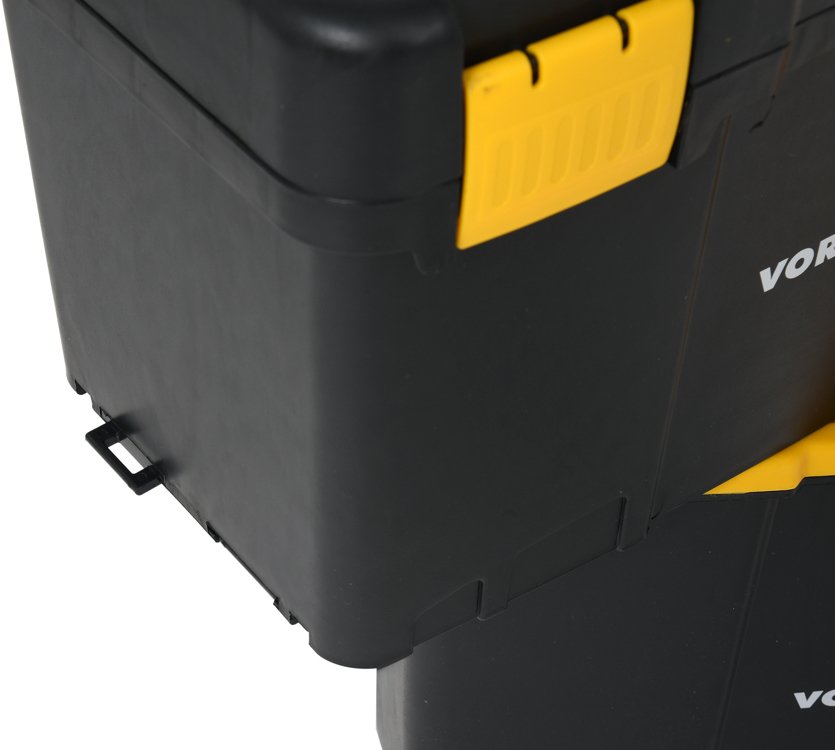 Dėžė įrankiams su ratukais | 2-jų dalių (78731)