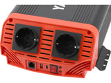 Automobilinis įtampos inverteris | grynas sinusas | 12/230V 1000W (YT-81483)
