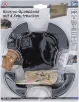 Terkšlinis diržas | su 4 apsauginiais kampukais | 5 x 25 mm (3554)