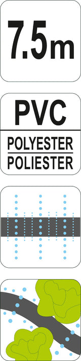 Žarna | sodo augalų, gyvatvorių drėkinimui | 7.5 m (89370)