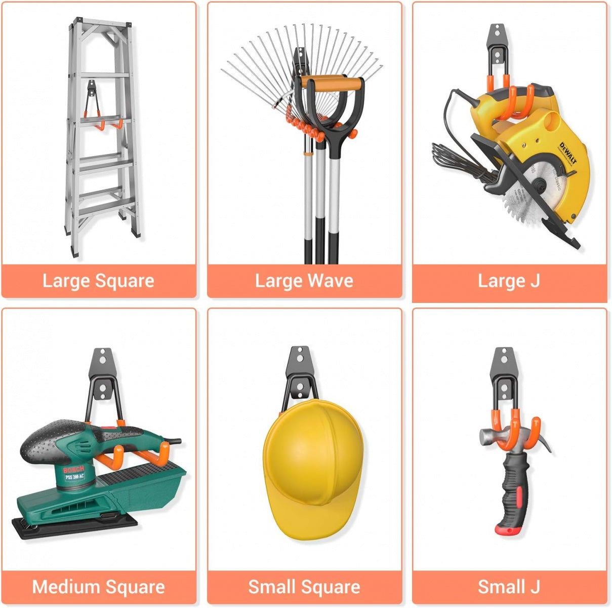Garažo kablių komplektas | rinkinys | 12 vnt. (H009-4)